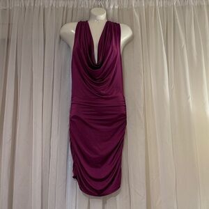 ForPlay Purple Women's Stretchy Mini Dress